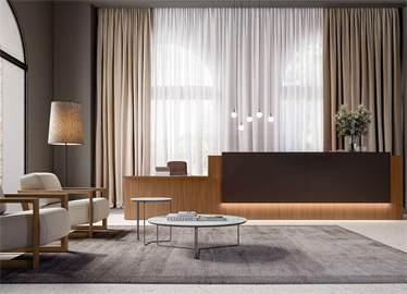 Resepsjonsskranker til venterom