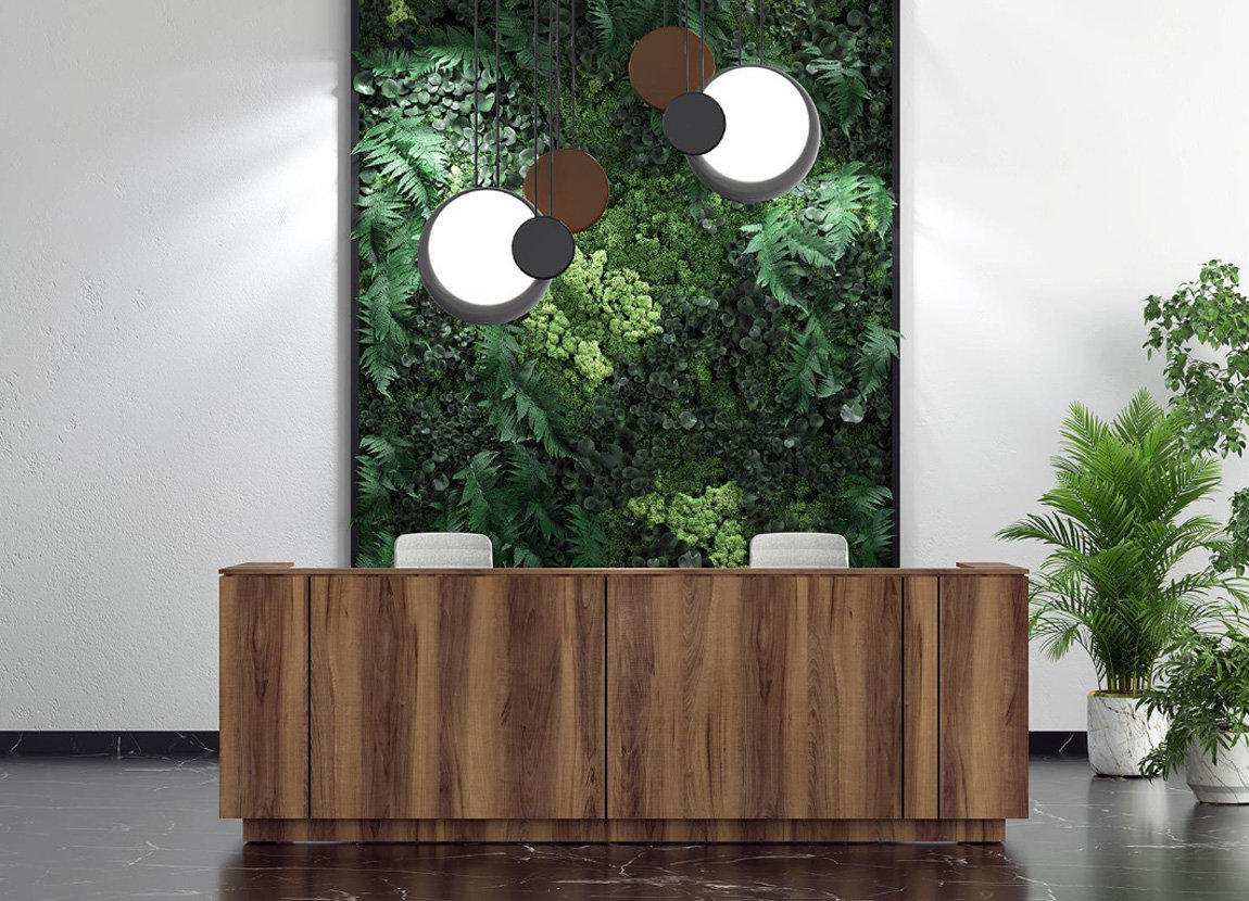 Heve- og senkbare resepsjonsdisker