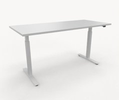 Hevet og senkbart skrivebord Hev- og senkbart skrivebord 160x70 cm