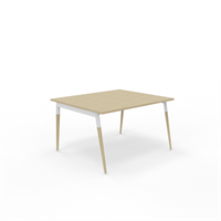 X3 Konferansebord X3 bord med eikbein 120x120 cm