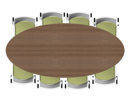 Bild 3 Quadrio konferansebord 240 cm