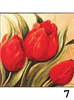 Bild 2 Dezign kunsttrykk Rød tulipan