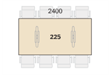 Connect Møtesbord Bord 225