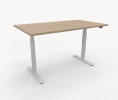 Hevet og senkbart skrivebord Hev- og senkbart skrivebord 140x80 cm